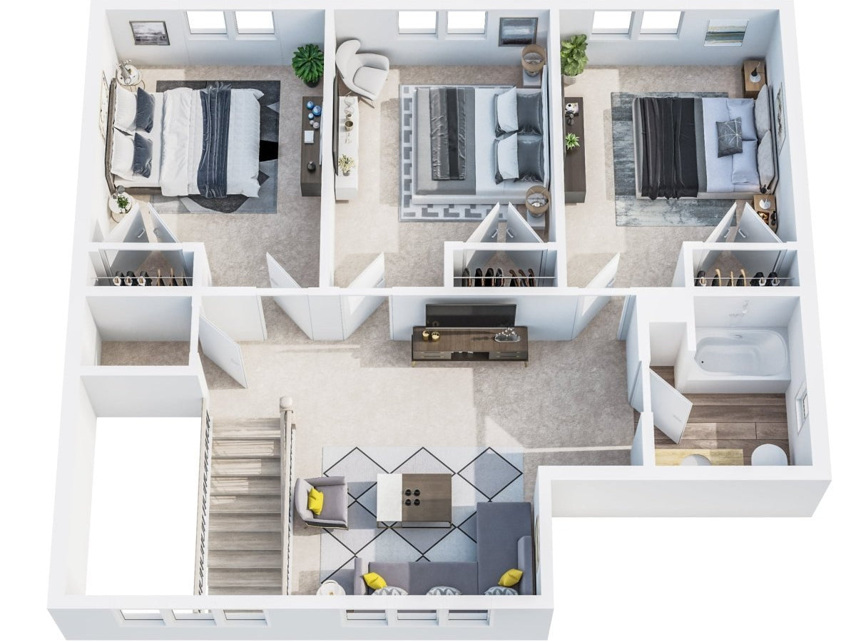 2D & 3D Floor Plan Service - Bella Virtual Staging