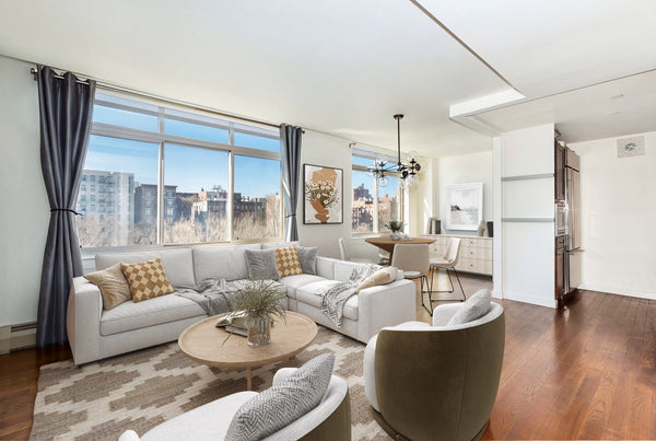 130 Bradhurst Avenue Harlem living room virtually staged by Bella Virtual