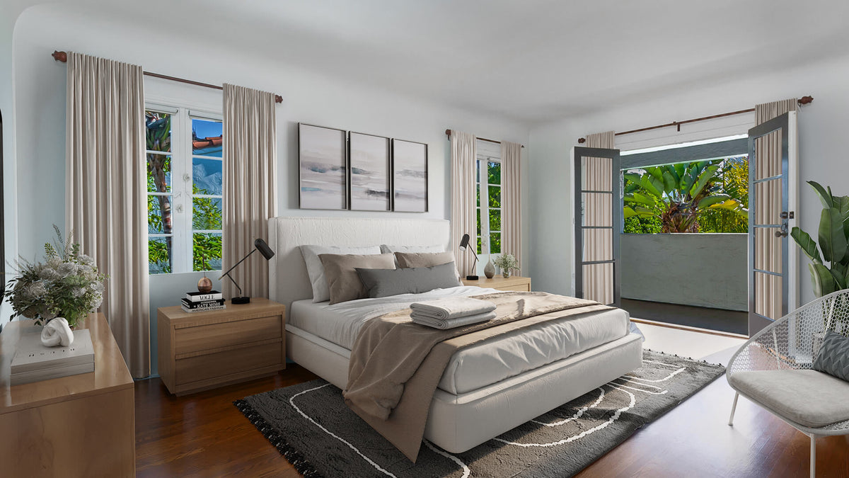 California listing, after — Virtual staging
