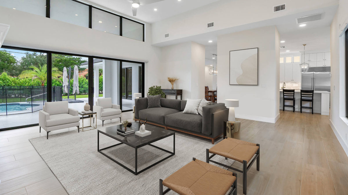 Florida listing, after — Virtual staging
