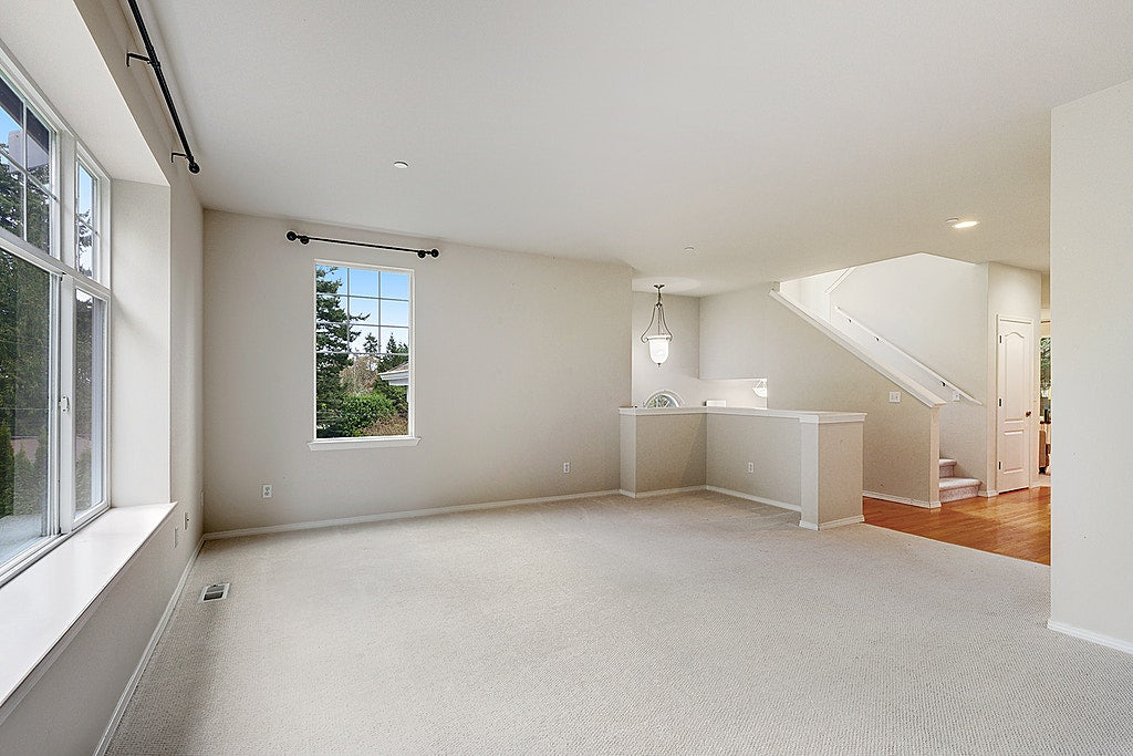 Living room, before