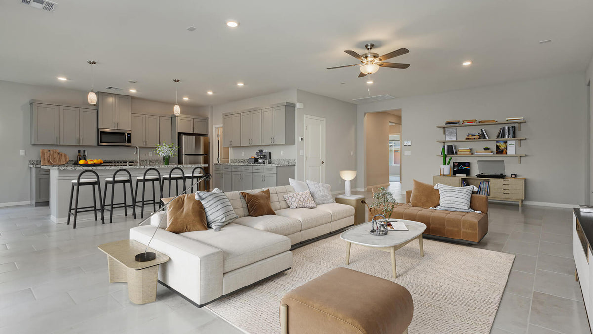 Las Vegas listing, after — Virtual staging