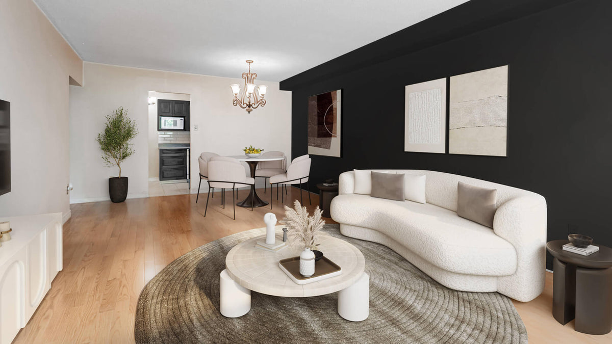 Toronto condo, after — Virtual staging