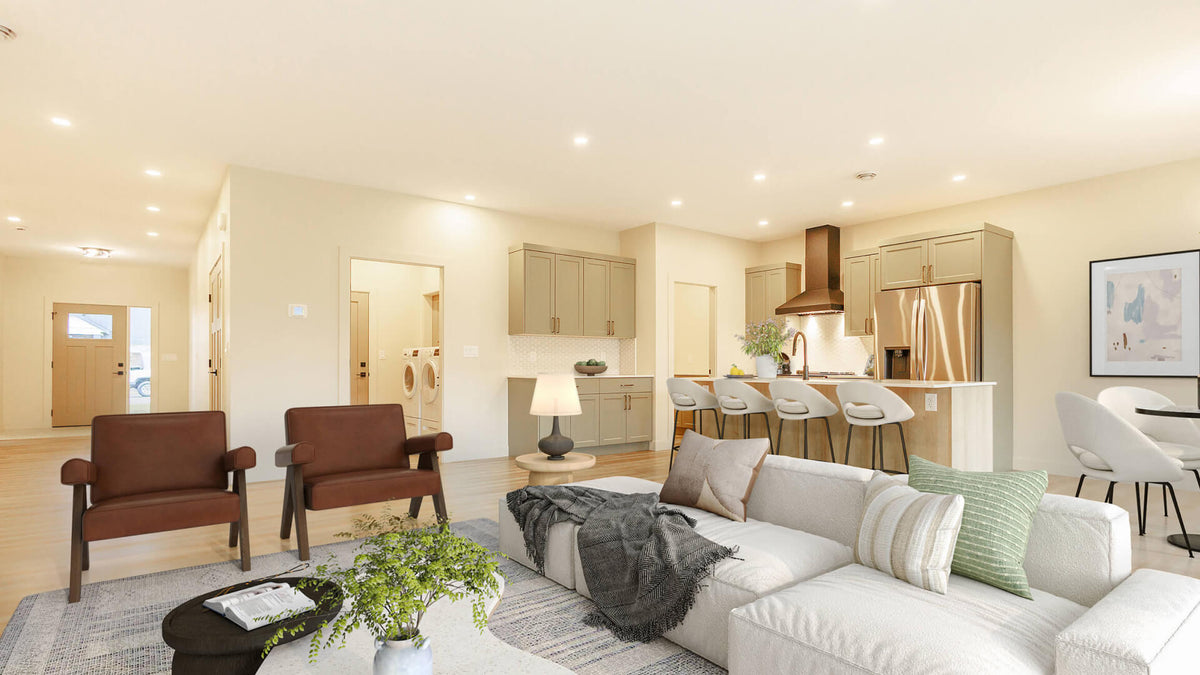 Vancouver condo, after — Virtual staging