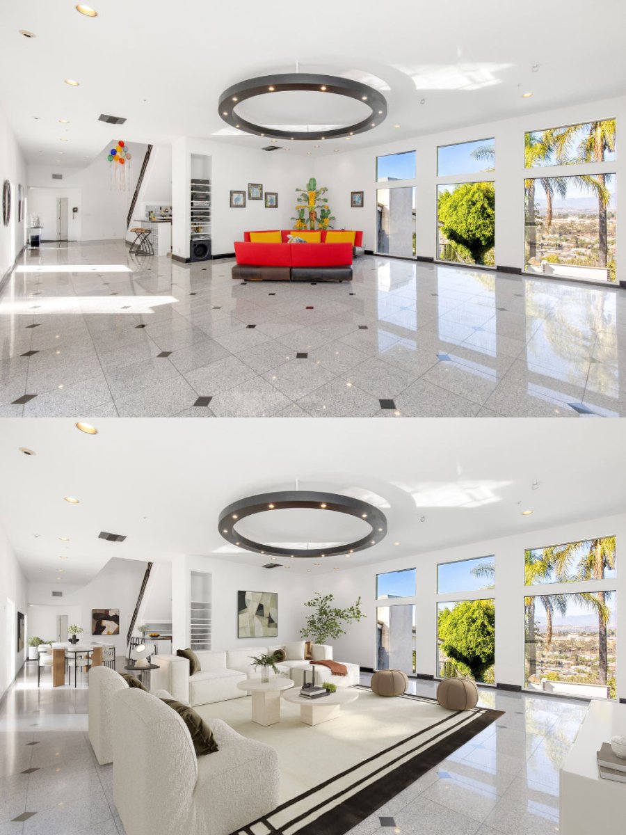 Furniture Removal & Virtual Staging Service - Bella Virtual Staging