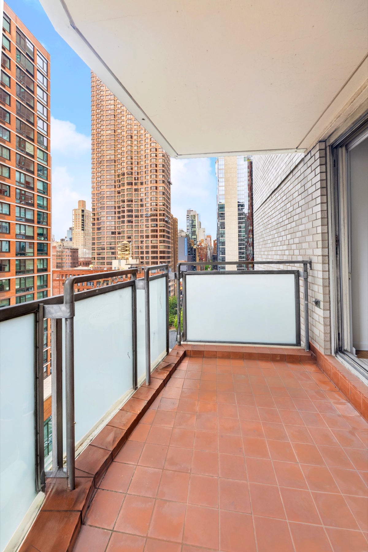 300 E 40th St 16K · private terrace, before