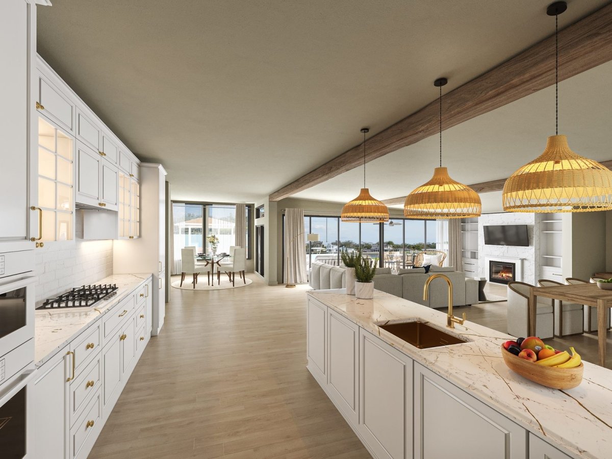 Kitchen, after renovation