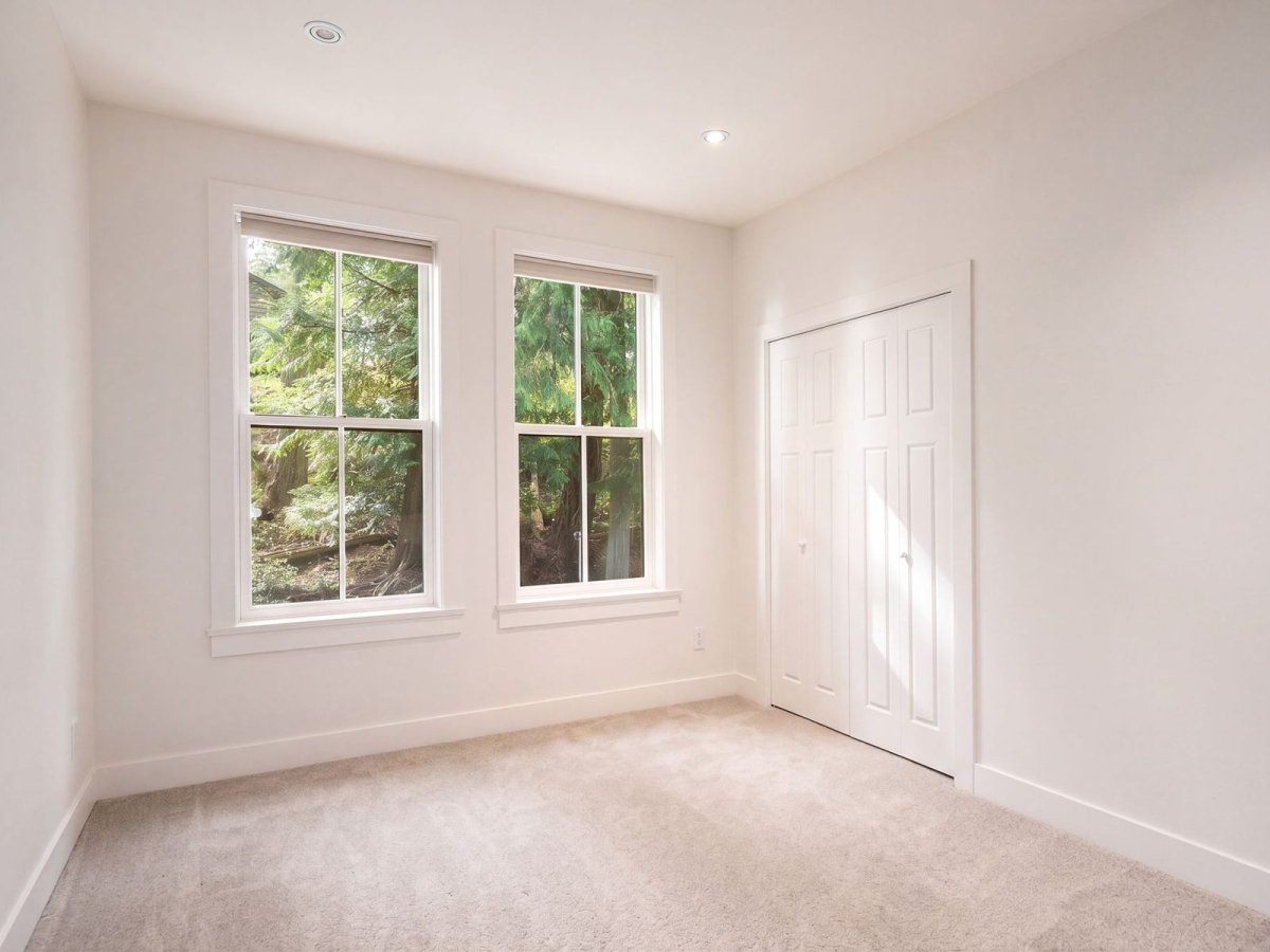 Primary bedroom, before staging