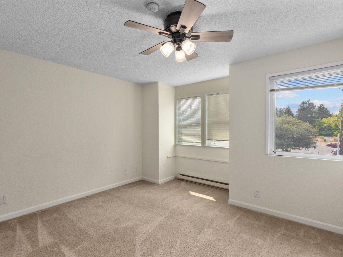 Guest bedroom, before staging